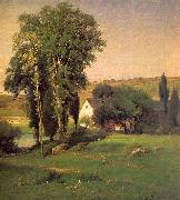 George Inness Old Homestead oil painting picture wholesale